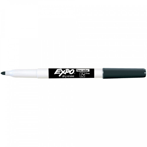 Expo whiteboard marker 1.4mm Fine Tip Black